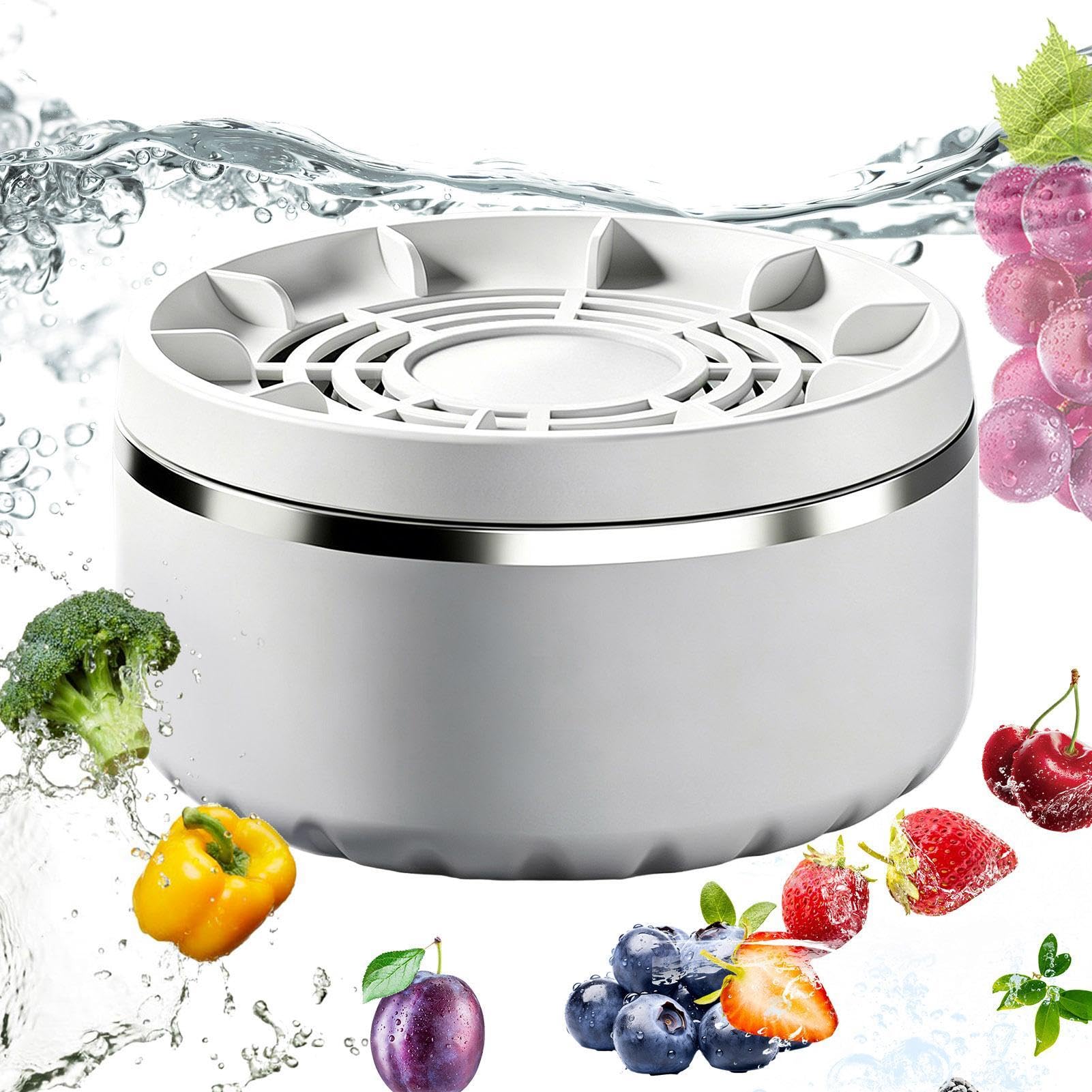 Máquina limpiadora de frutas eléctrica impermeable para restaurante