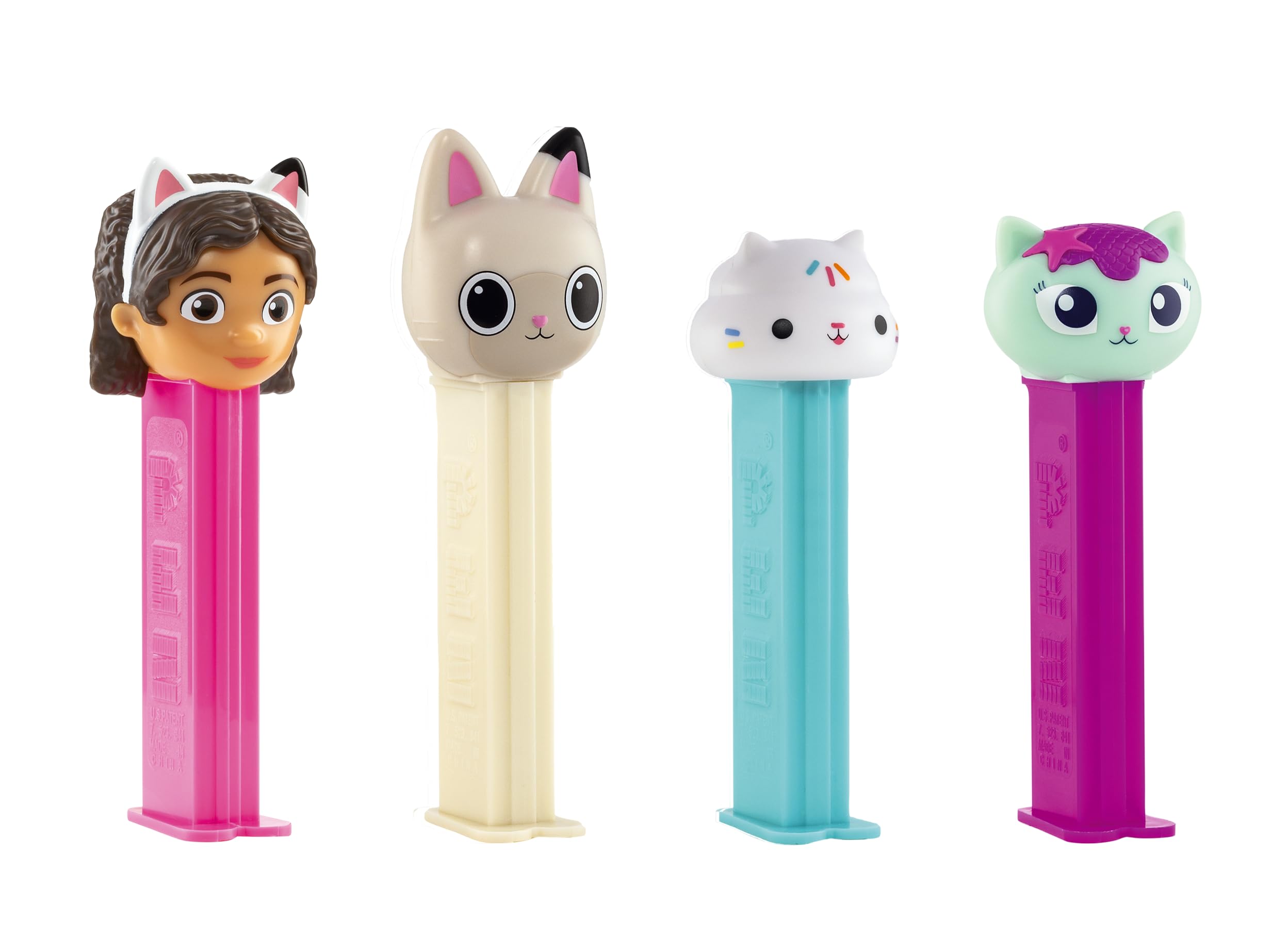 PEZ - PEZ Boîte Présentoir de 12 Blisters (1 distributeur + 1 recharge de bonbons) GABBY DOLL'HOUSE