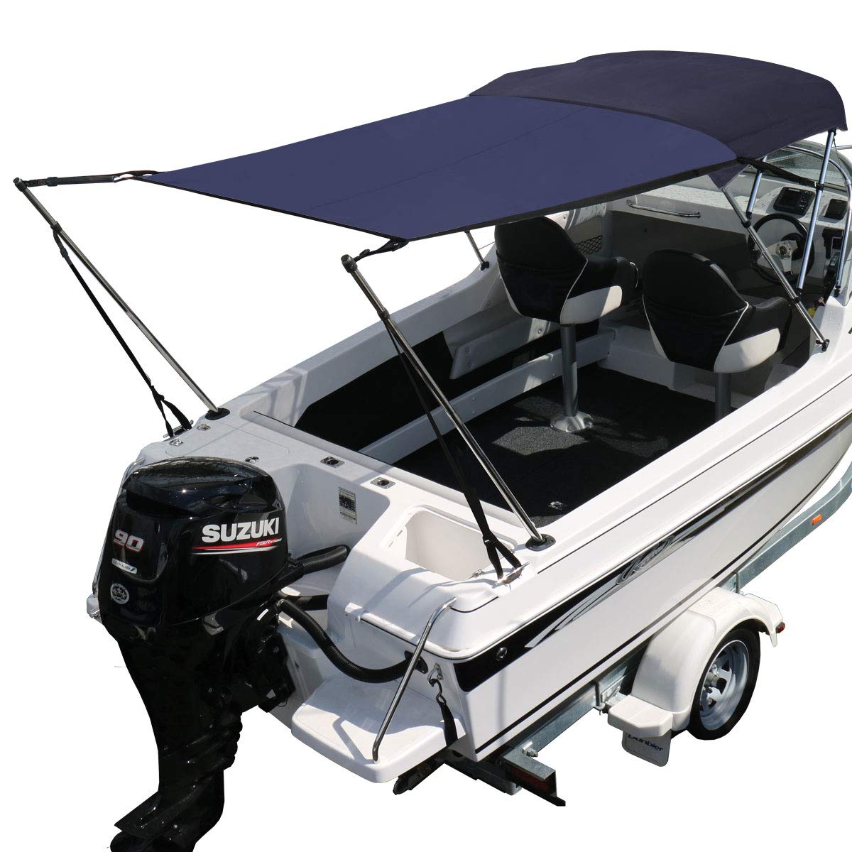 Oceansouth Kit Bimini 1,7 m x 1,7 m (blu)
