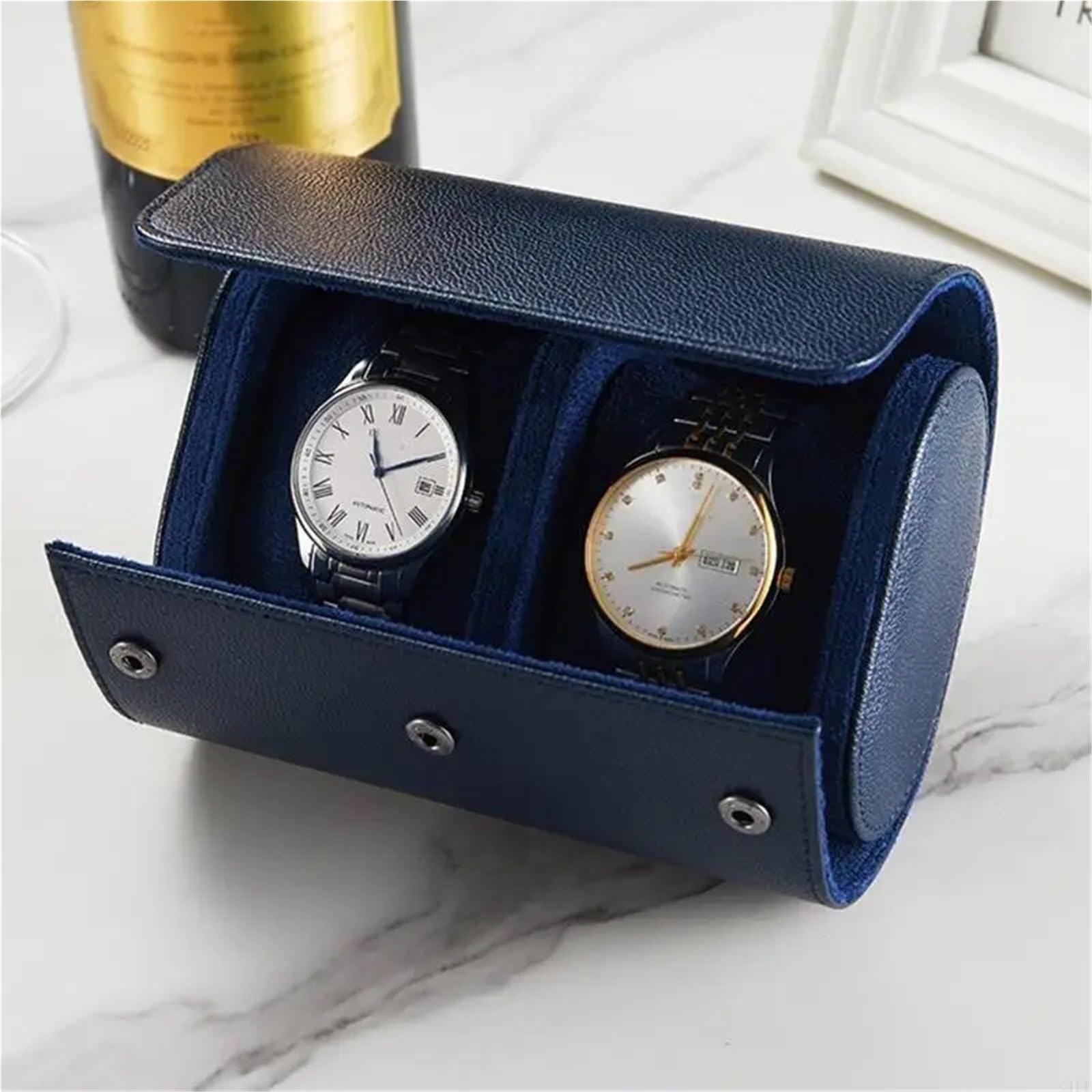 Orologio Da Viaggio A 3 Slot 2 Pezzi Per Orologi | For il compleanno dell'anniversario della custodia