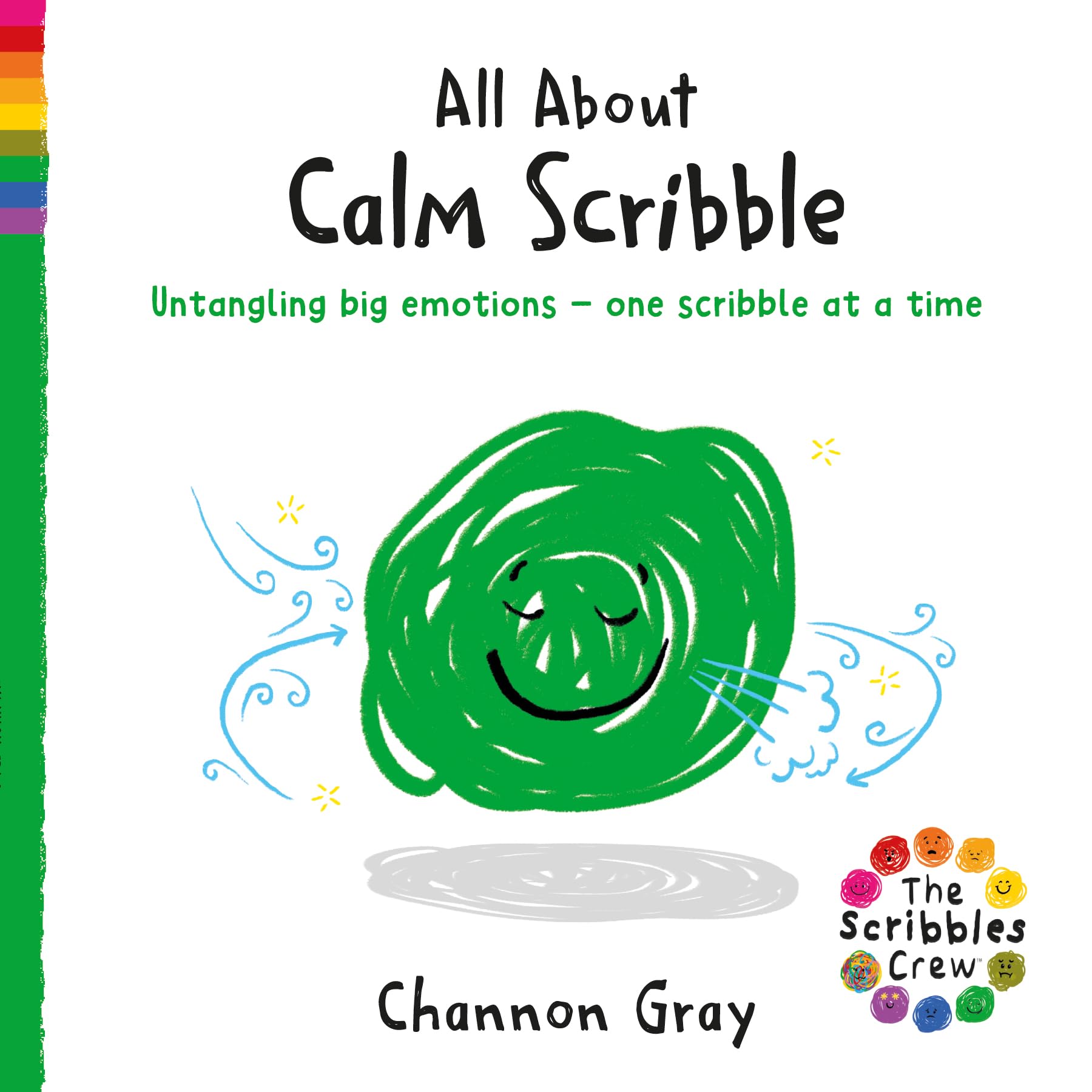 All About Calm Scribble by Channon Gray (Paperback Book)