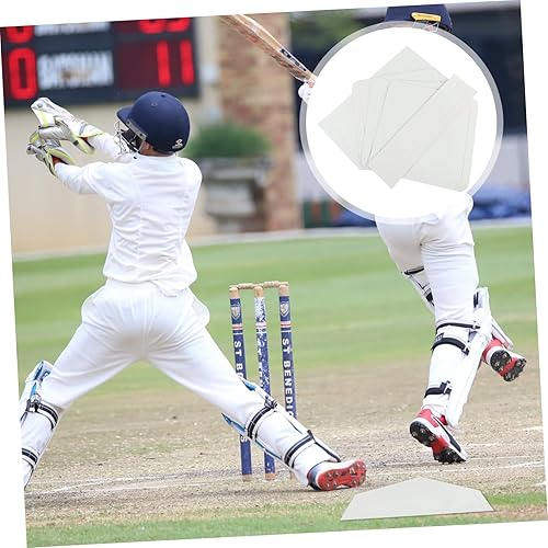 Miniatura 3 de BESPORTBLE 5 piezas de base de goma de béisbol de béisbol, placas de goma de béisbol, accesorios de béisbol, base de jarra, placa de base de jarra,