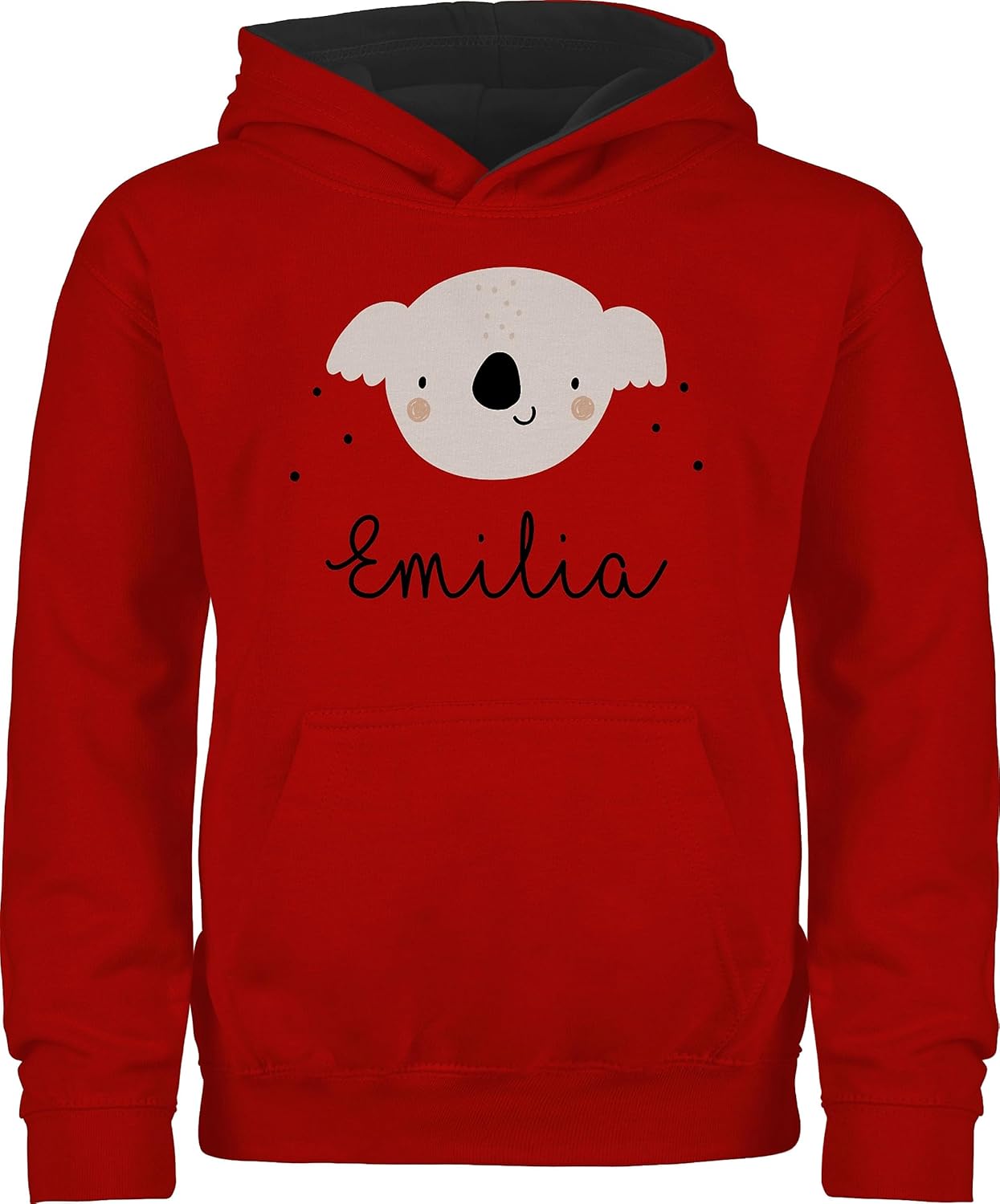 Personalisiertes Panda Hoodie Für Kinder - Süßer Kapuzenpulli Mit Eigenem Namen