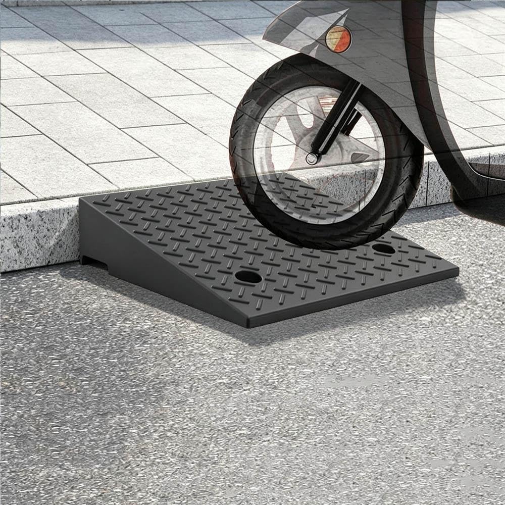Rampas De Goma para Coches Portátil Rampas De Bordillo para Silla De Ruedas