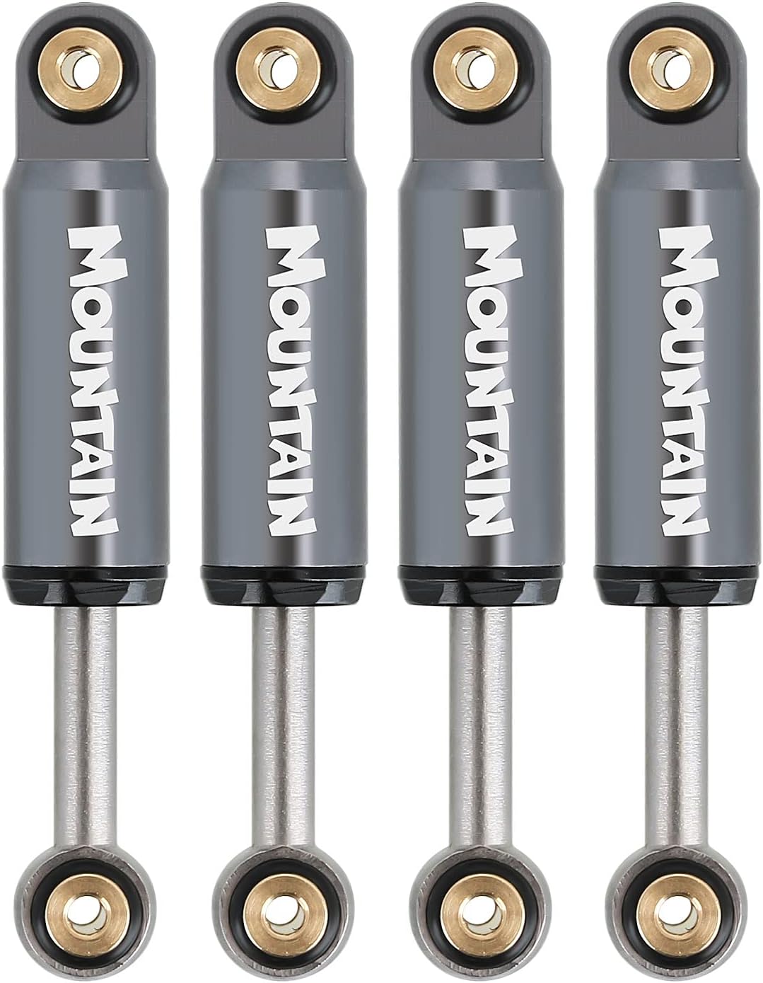 INJORA 4 x RC Crawler Shock Absorber 32mm for 124 RC Crawler Axial