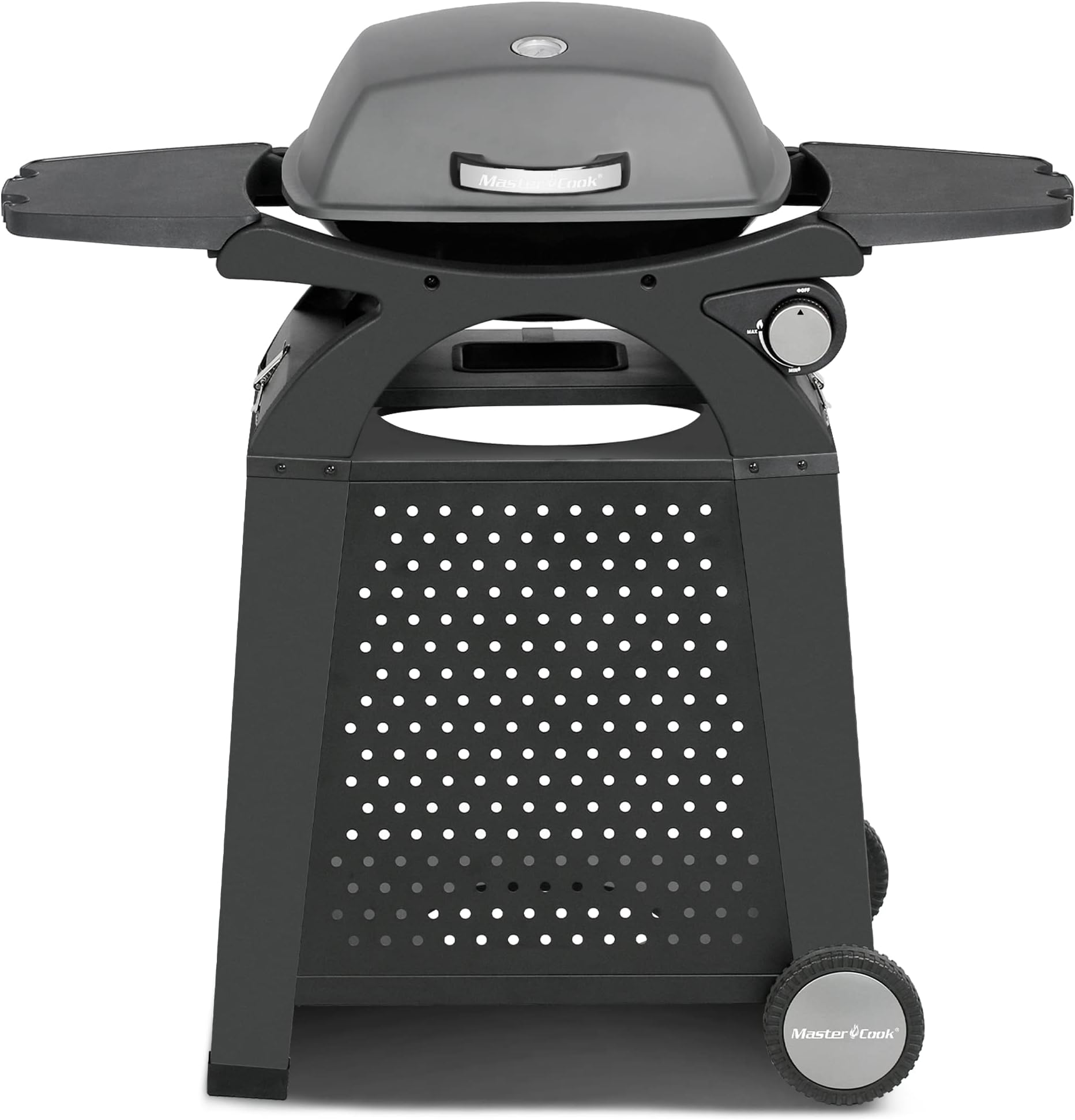 Napoleon TravelQ 285 Portable Gas BBQ Grill, Propane, Red Lid TQ285XRD1A