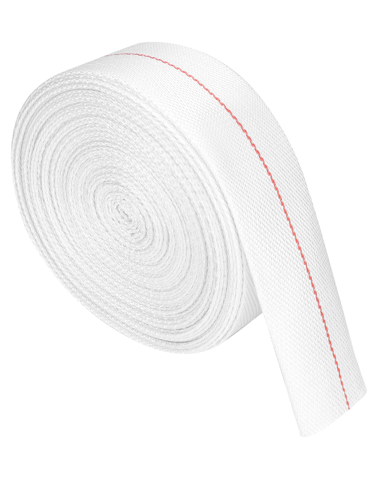 QWORK Tuyau de lavage à contre-courant, tuyau d'incendie flexible en polyester léger, pompe de puisard, tuyau de vidange pour pelouse, jardin, parc, voiture, piscine