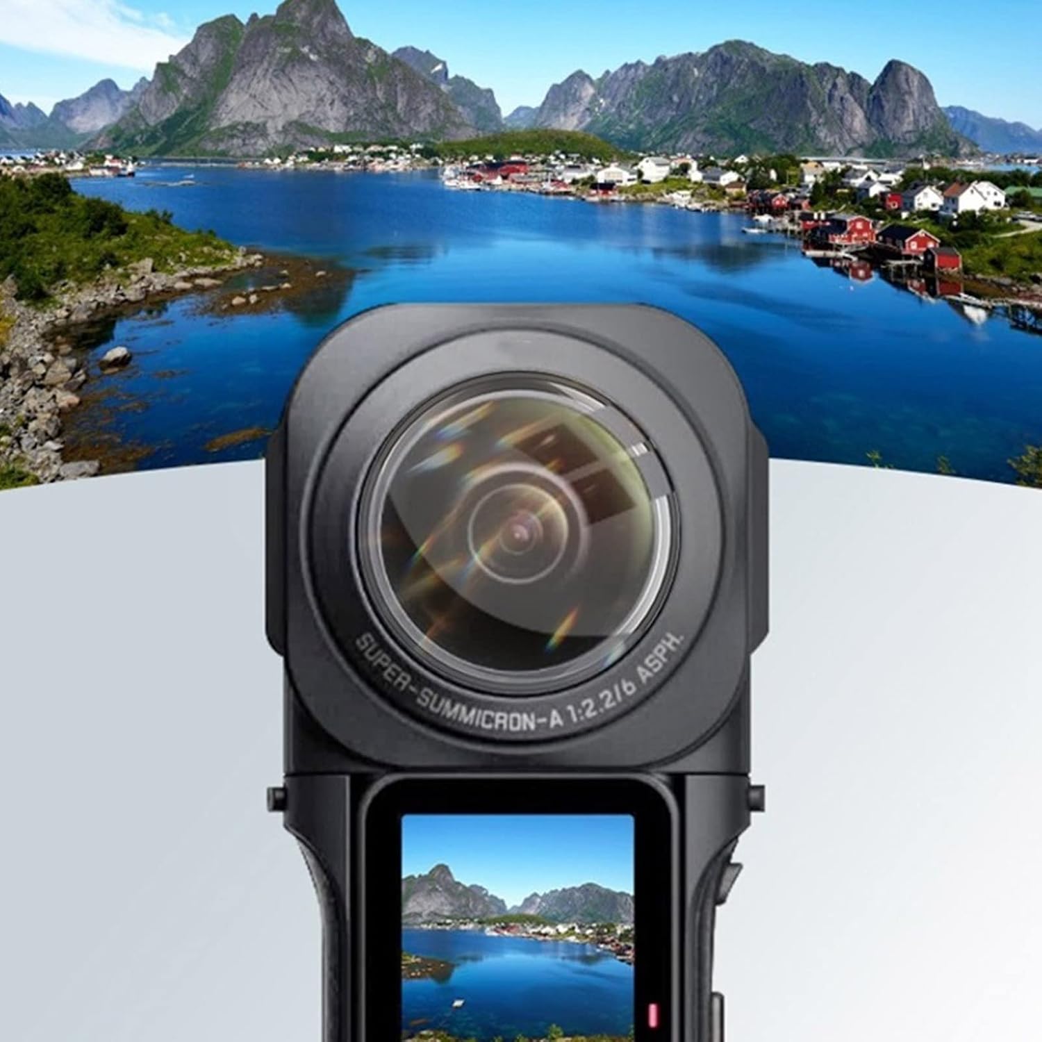 2Pcs for 360 ONE RS Lens for Protection Cover Sports Camera Lens for Protection