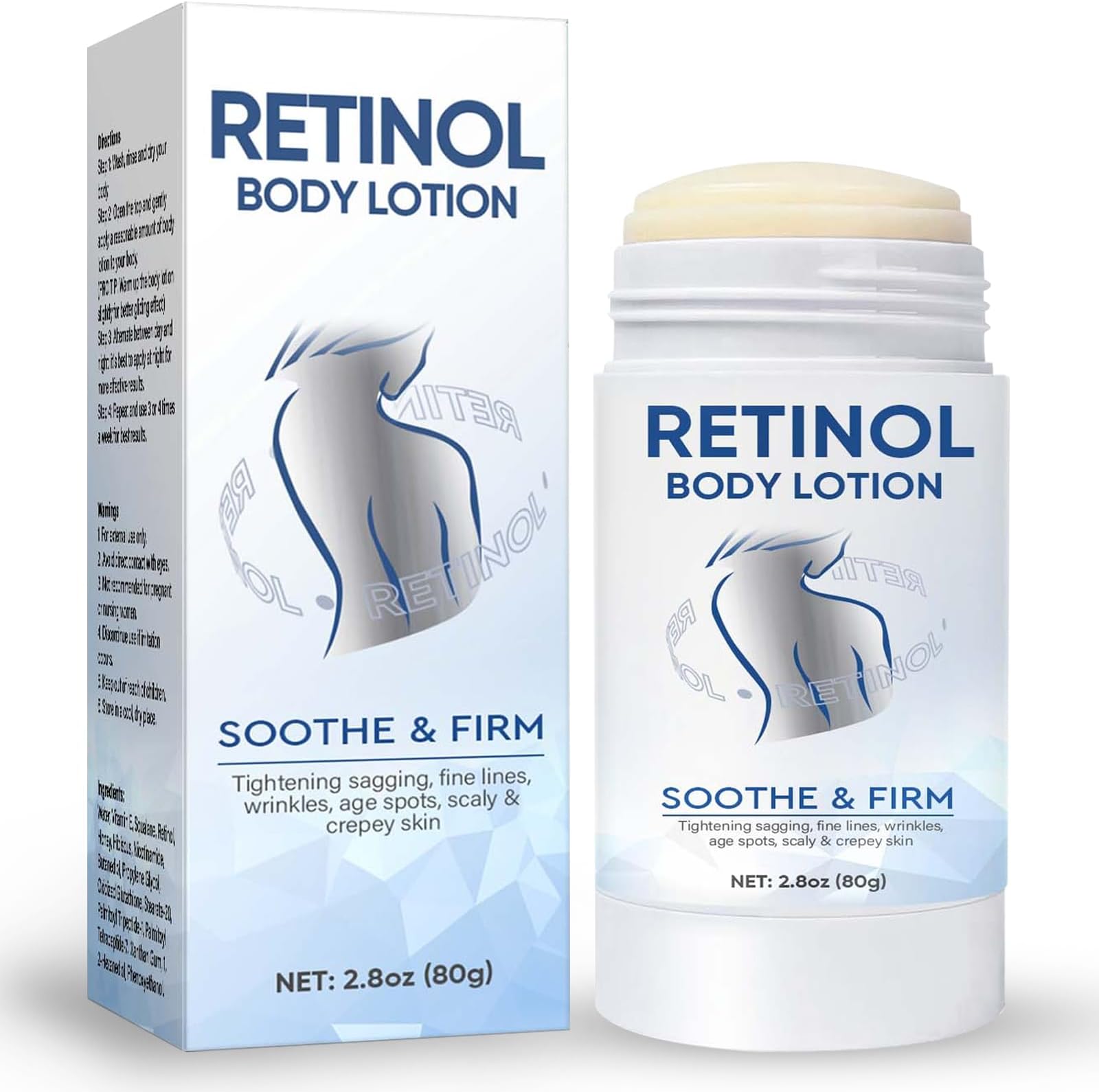 Retinol Body Lotion Anti Aging Firming Cream Wrinkles