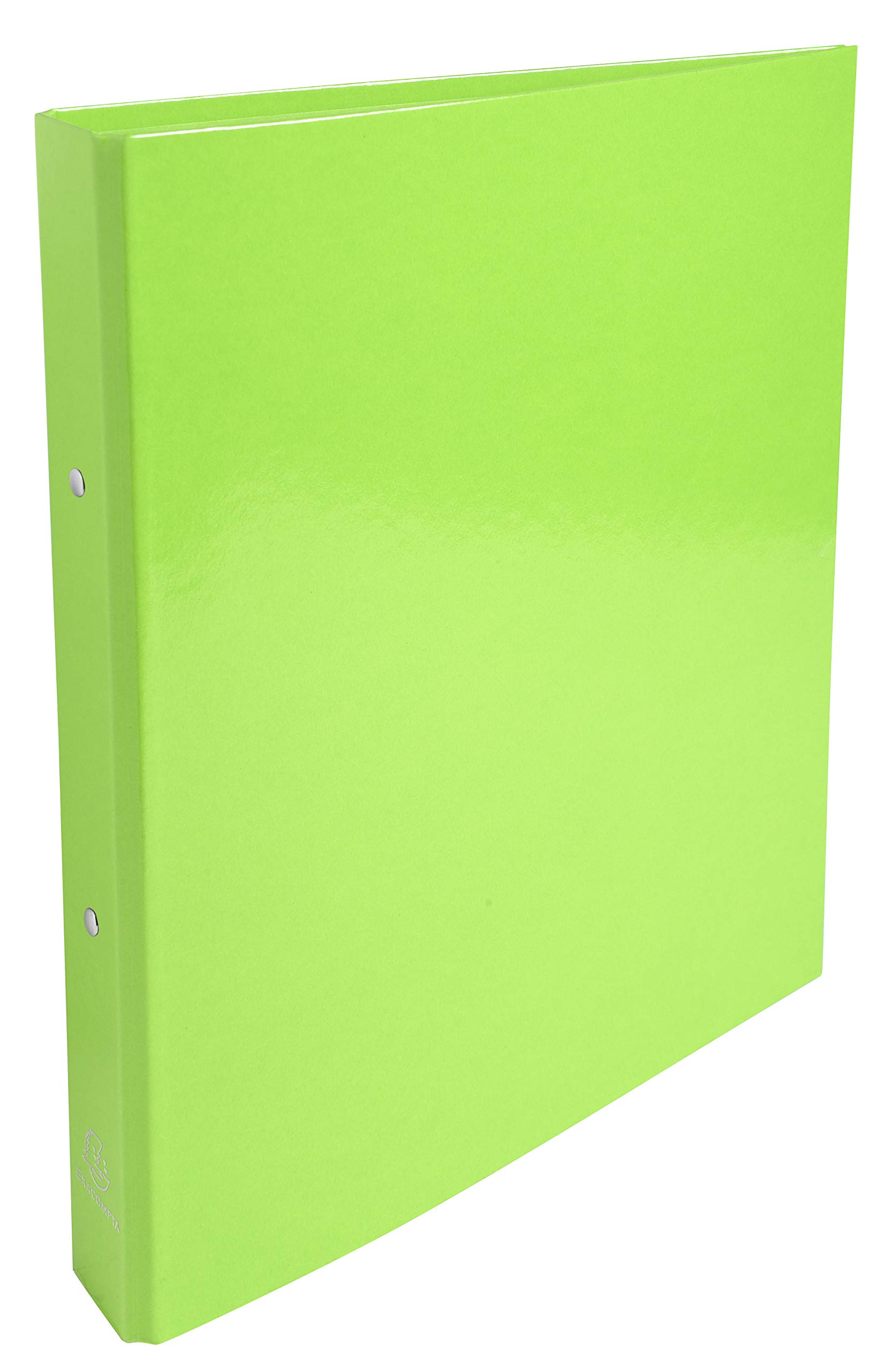 Exacompta 54929E 10er Pack Ringbuch Iderama, 320 x 240 mm, geeignet für A4-Dokumente, 2 Ringe, glänzende beschichtete Platte, 40 mm Rücken, 30 mm Ringe, farblich sortiert