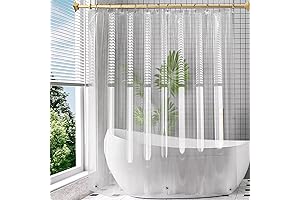 Shower Curtain Liner Long: Amazer Extra Long Shower Curtain Liner