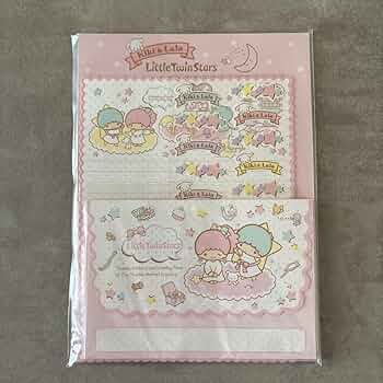 Amazon.co.jp: リトルツインスターズ TSレターセットSHOP : 文房具