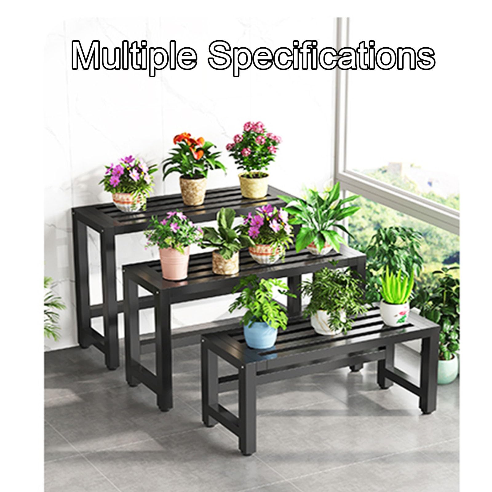 Metallene Verkleidung Klimaanlage Außengerät, Gartendekoration Klima Abdeckung, Blumenständer aus Eisen Veranden, Terrassen, Balkone Und Gärten(39x14x35in/100x35x90cm)