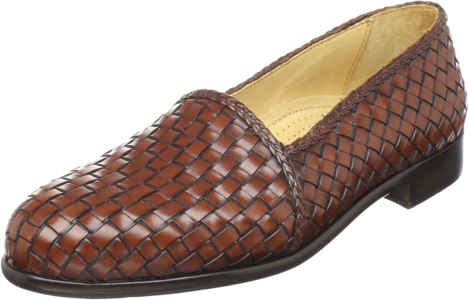Zelli Men's Verona Woven Loafer,Calf Tabak,10.5 M US Loafers & SlipOns