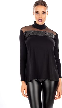 EGI Exclusive Collections Long-Sleeve Top. Proudly Made in Italy.