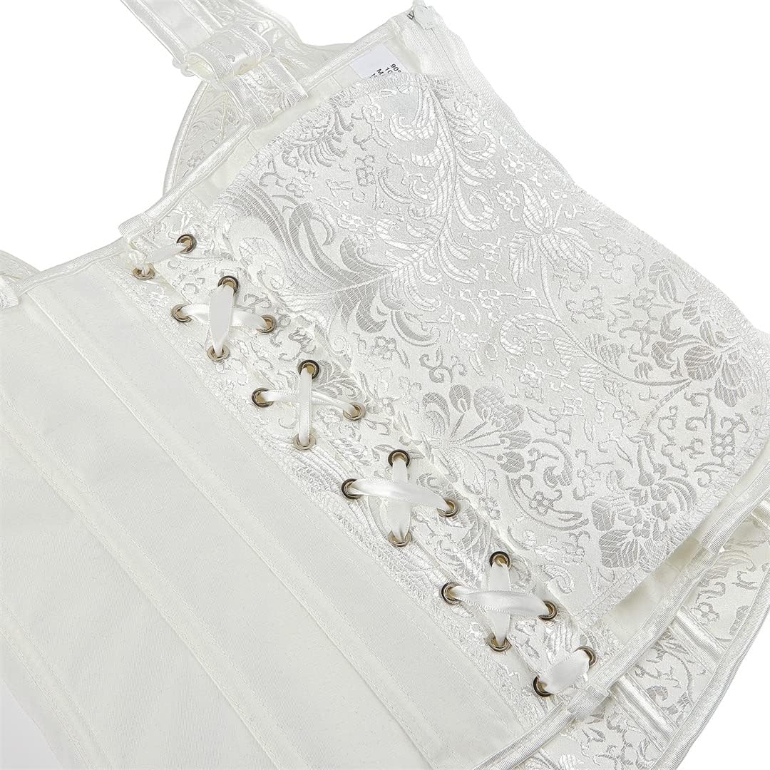Kranchungel Renaissance Corset Top for Women: Corset with Straps Bustier Themed Parties Costumes for Historical Reenactors - Image 6