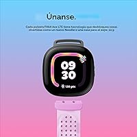 Vista 10 de Fitbit Google Ace LTE - Reloj inteligente para niños con llamadas, mensajes, GPS y juegos basados en actividades, se requiere plan de datos Ace Pass