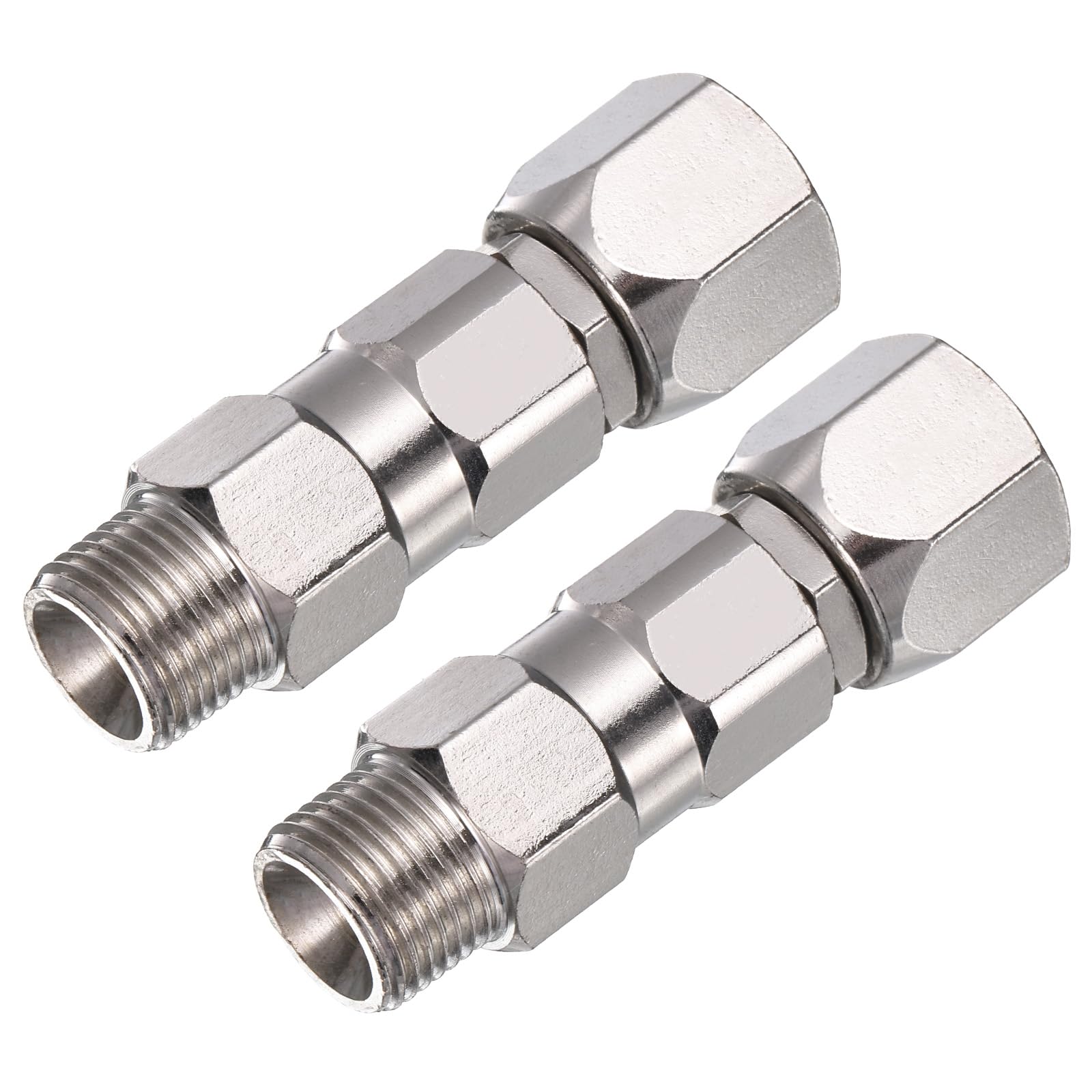 Tuyau sans air et pistolet peinture raccord tournant acier inoxydable 1,9 cm
