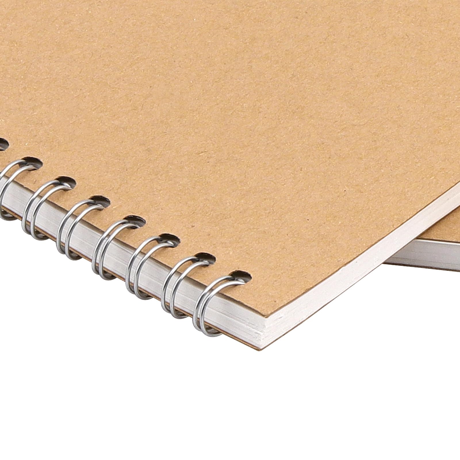 HOZEON 25 quaderni per schizzi, formato A6, con copertina in cartone kraft marrone, per animazione, schizzi, disegni, scarabocchi e diari, 60 fogli per ogni blocco