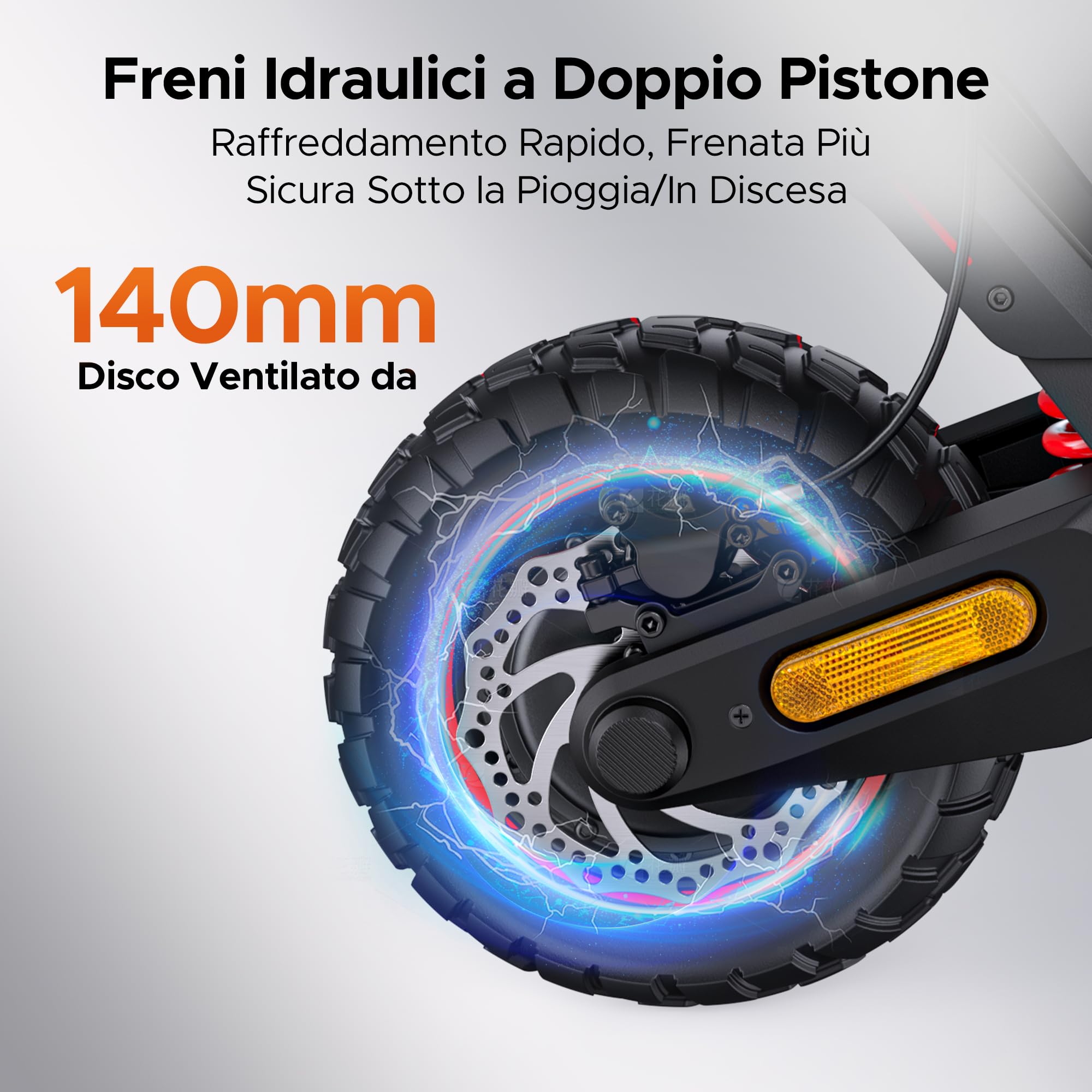 ENGWE Y1000 Monopattino Elettrico a Doppio Motore con Batteria da 52V e 22.5Ah Fino a 100KM, Sblocco NFC e Bluetooth, Navigazione Intelligente, Freni Disco Idraulici e Doppia Sospensione