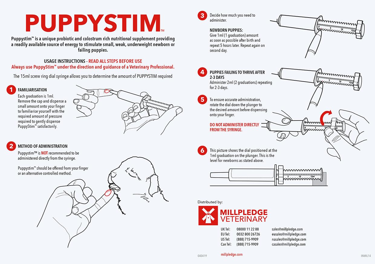 PuppyStim Puppy Probiotic Colostrum