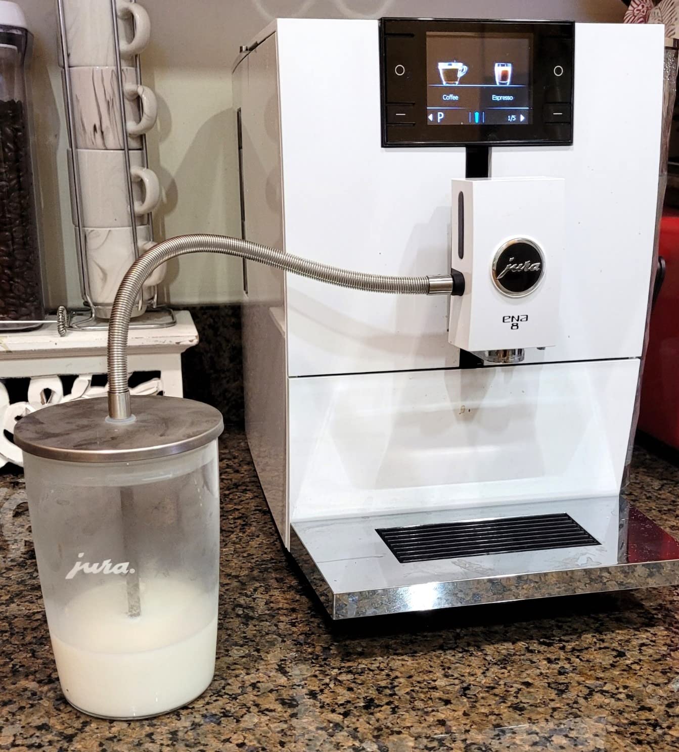 $8/mo - Finance Jura Glass Milk Container | Buy Now, Pay Later
