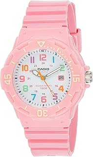 Casio Women's White Dial Resin Band Watch - LRW200H-4B2V