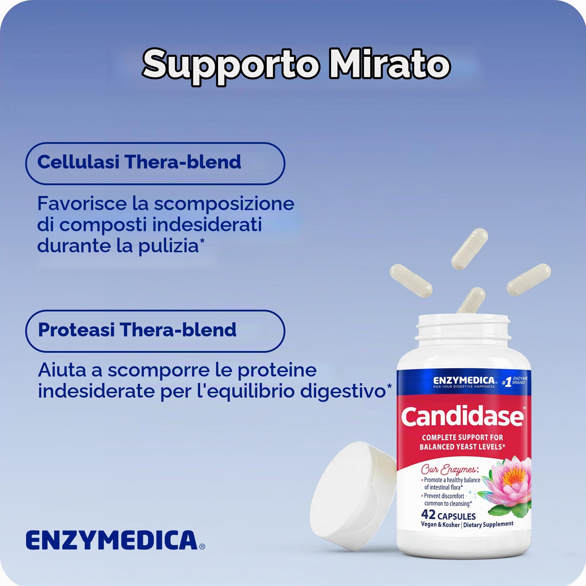 Enzymedica Candidase 42 Capsules