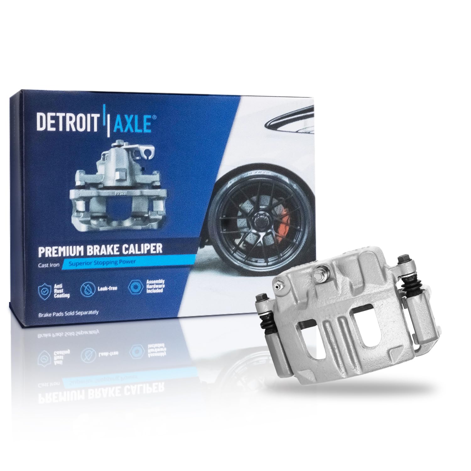 Detroit Axle - Front Right Disc Brake Caliper for 2004-2007 Saturn Vue
