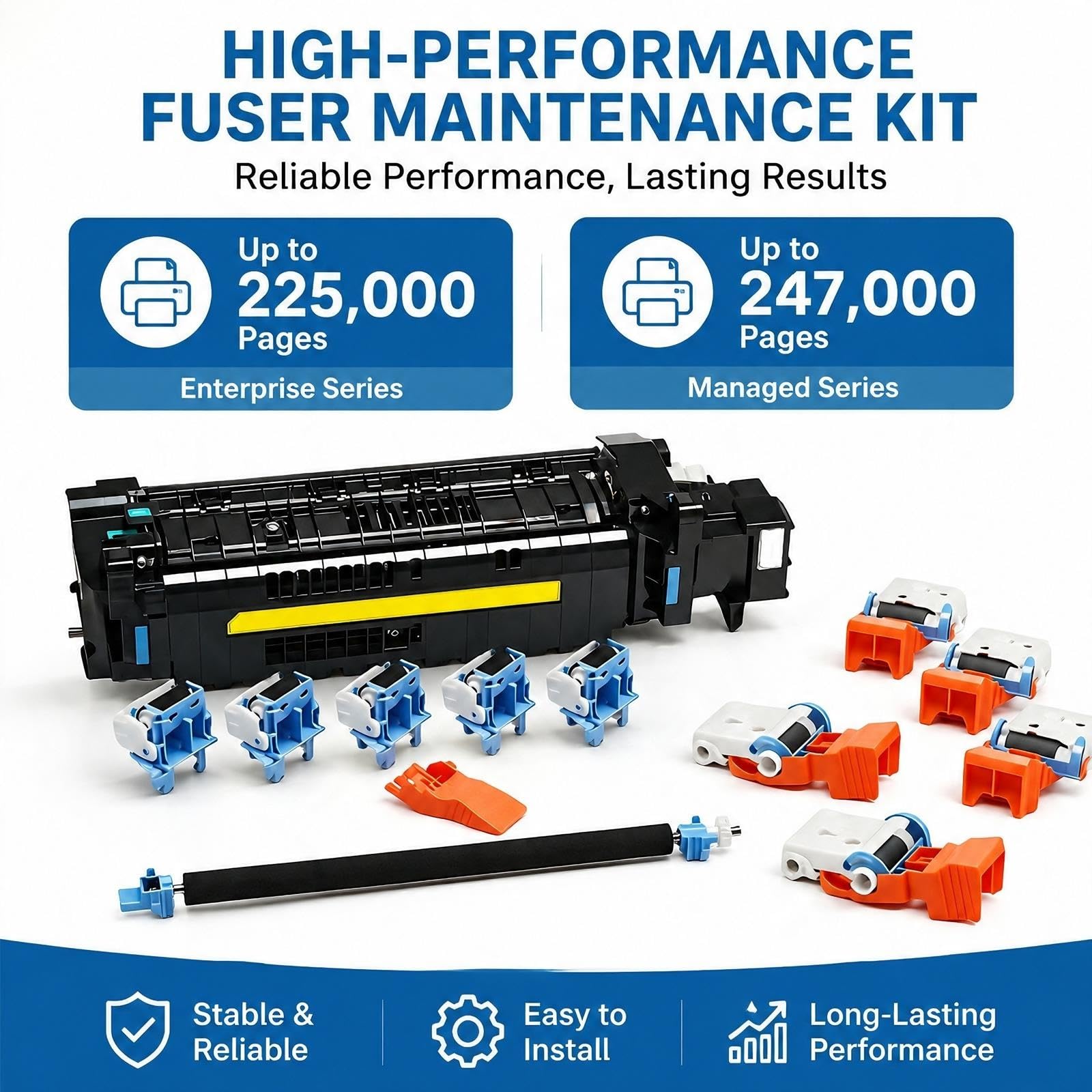 Utilizzo del kit di manutenzione del fusore/fusore | For stampanti serie HP LaserJet M607 M608 M609 M610 M611 M612 M631 M632 M633(A)