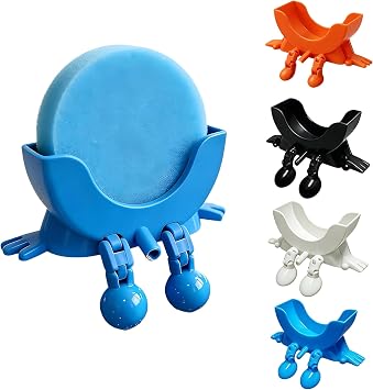 Kitchen Sink Sponge Holder, Cute Peeing Sink Caddy Rack with Drainage, Funny Scrub Sponge Holder & Soap Organizer, 3D Printing Kitchen Sink Countertop Sponge Holders, Keeps Your Sponge Dry