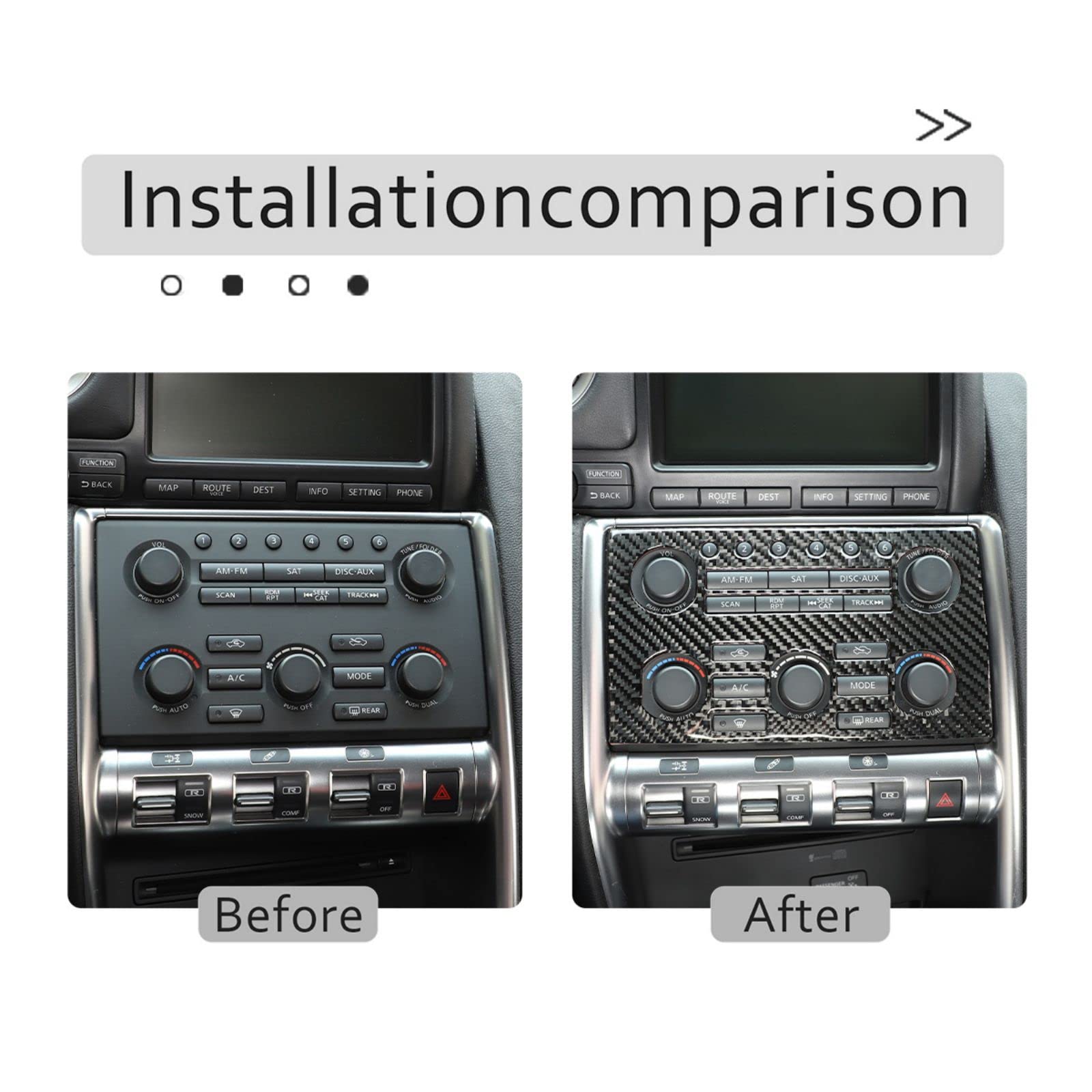 Amazon.com: TOYCIDFG Car Center Console Dashboard Panel Air