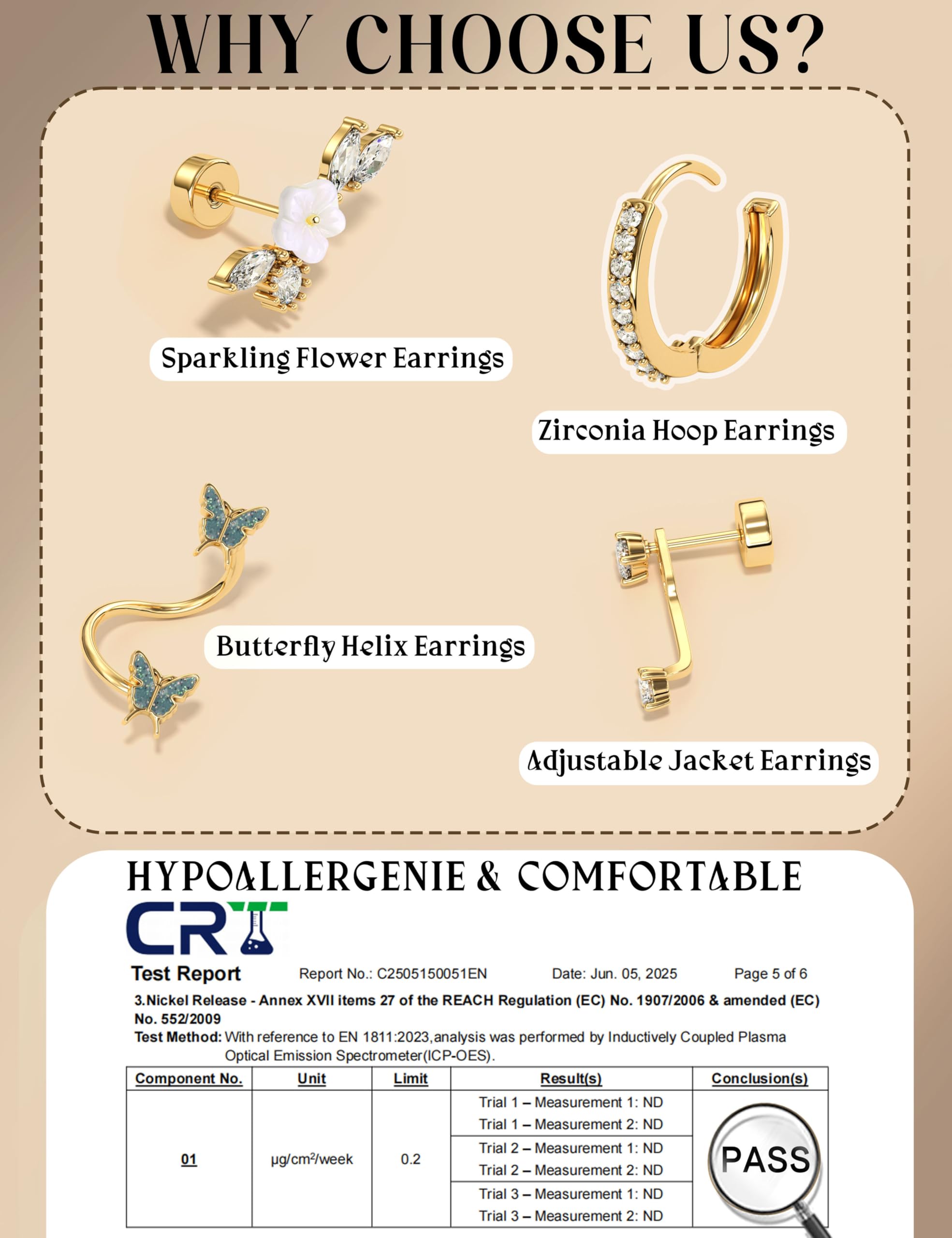 HMJGDHX 12 sztuk Helix Piercing biżuteria srebrne złote kolczyki dla kobiet chirurgiczne stalowe kolczyki z płaskim tyłem Rook Daith Conch Tragus Piercing biżuteria małe Helix Hoop kolczyki na