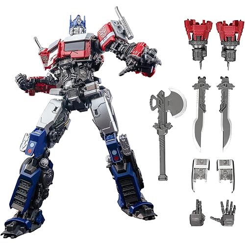 YOLOPARK Optimus Prime Transformers Toys Rise of The Beasts Action Figures,7.87 Inch Highly Articulated Transformer Toys for Kids Ages 8 and Up,No Converting