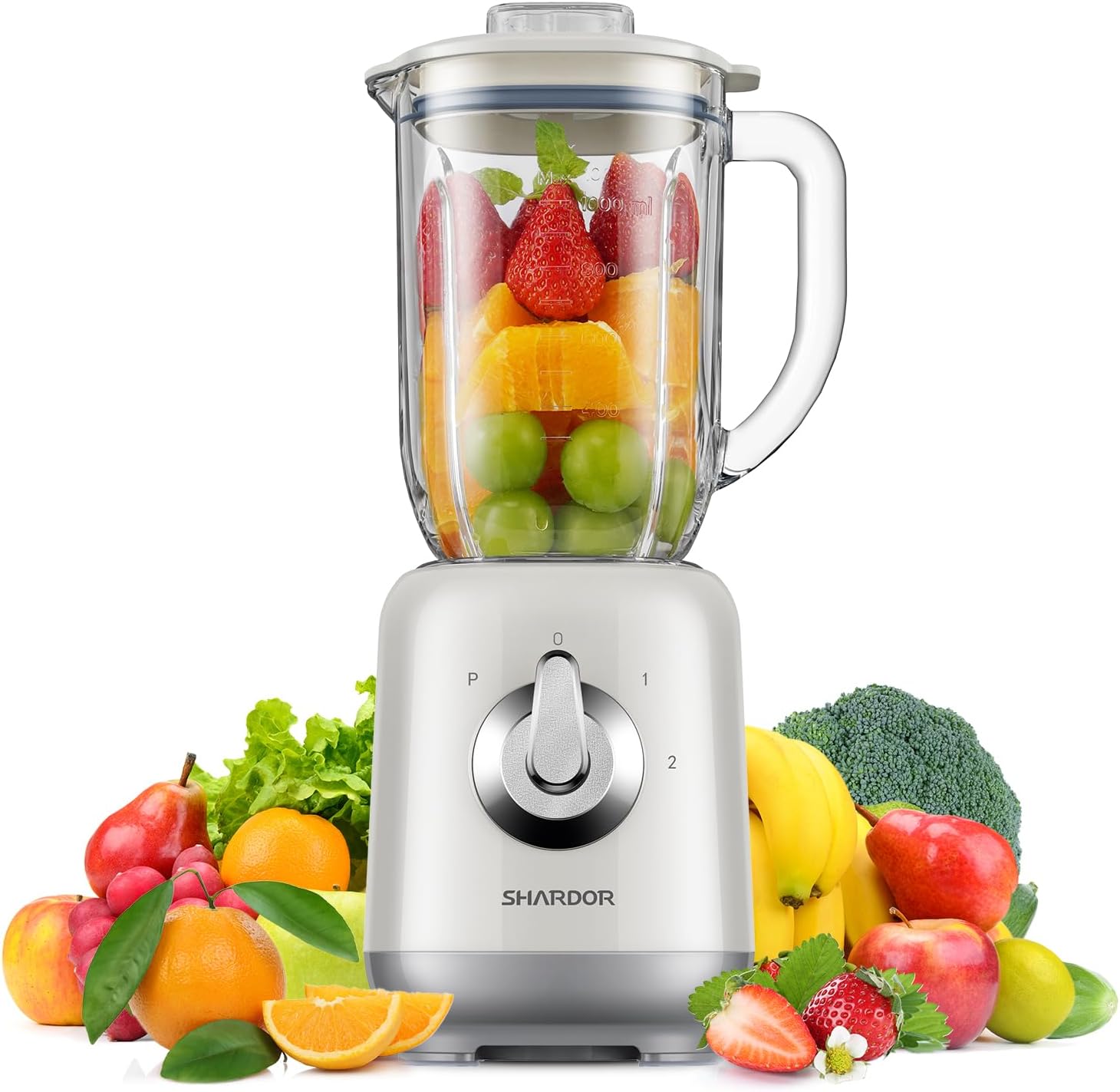 Russell Hobbs Food Collection 1.5L Plastic Jug Blender, 2 speeds