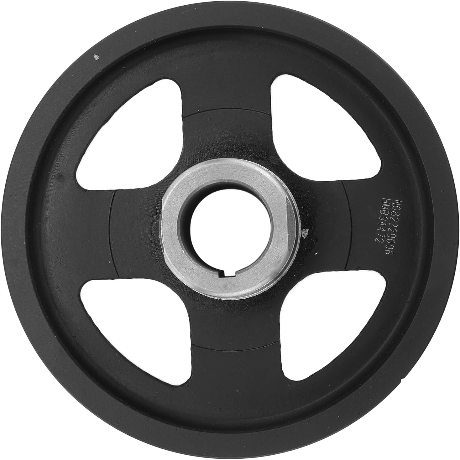 A-Premium Engine Harmonic Balancer Crankshaft Pulley Compatible with Ford Fiesta 2001 2003-2013, Fiesta Ikon 2002-2004 2011-2013, Courier 2003-2012, Ikon, Ka, DOHC L4 1.6L, Replace# MXS6E6312BA