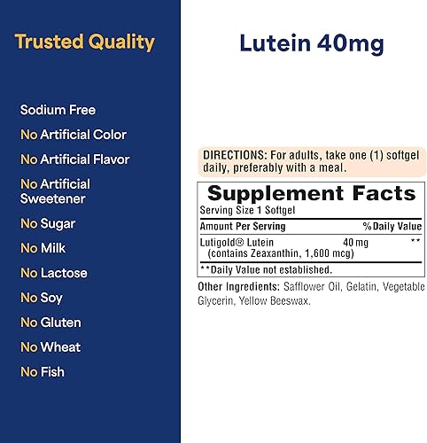 Miniatura 5 de Puritan s Pride Lutein de 0001 oz con zeaxantina - 120