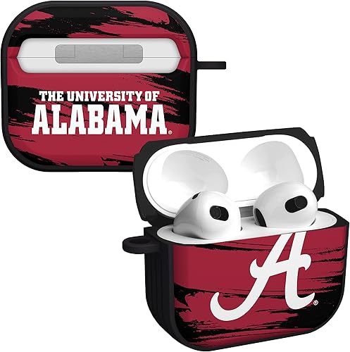 Miniatura 18 de AFFINITY BANDS Alabama Crimson Tide Camo HDX - Funda compatible con Apple AirPods Generaciones 1 y 2 Camo,Champion Series,Clásico,Negro