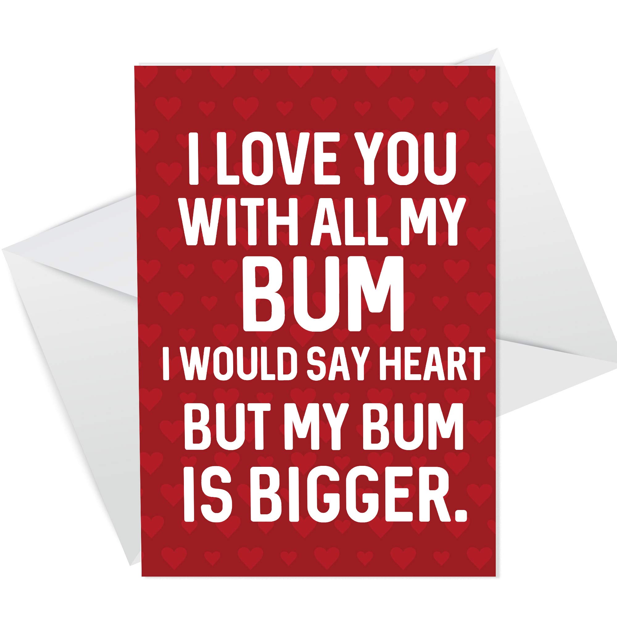Funny Valentines Day Card For Boyfriend Husband Novelty Card For Him Rude Gift
