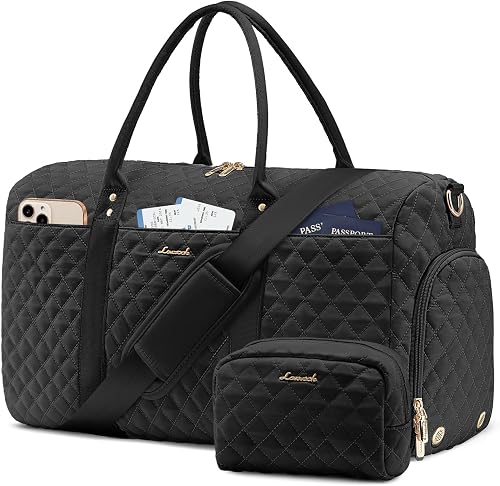 LOVEVOOK Quilted Weekender