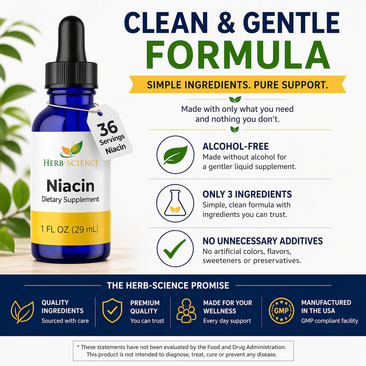 Liquid Vitamin B3 Niacin Drops, Alcohol-Free, 1 Oz — Amazon image 6