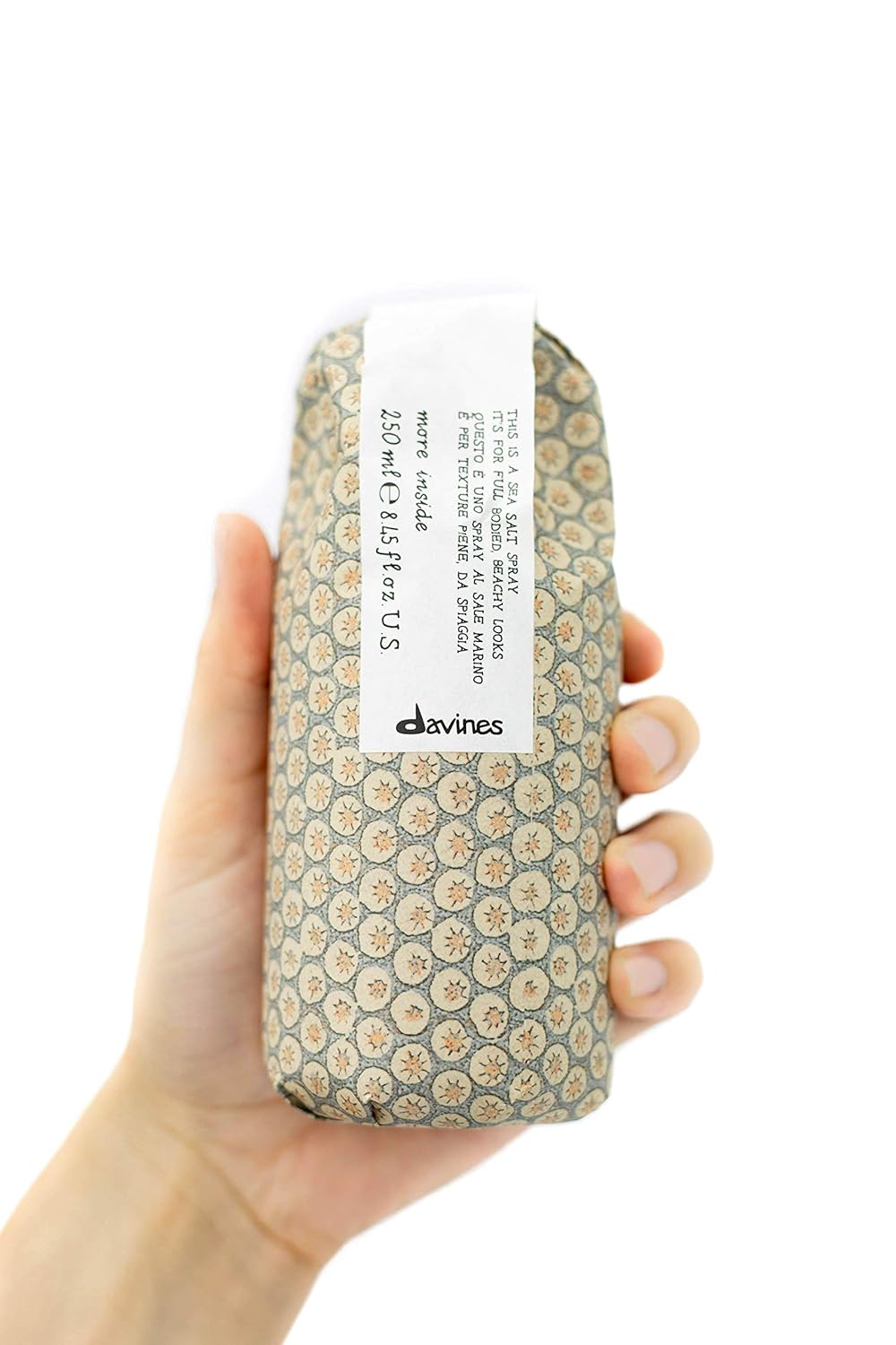 Davines This Is A Sea Salt Spray | Full-Bodied, Beachy Waves with Matte Finish | for All Hair Types | 8.45 Fl Oz : This Is A Sea Salt Spray: Beauty & Personal Care