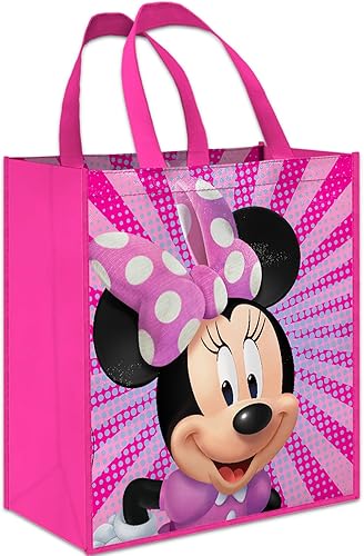 Miniatura 5 de Disney Mickey & Minnie Mouse - Juego de 3 bolsas clásicas de Disney reutilizables, bolsas de viaje, para suministros de recuerdos de fiesta, más
