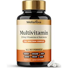 Multivitamin for Women & Men 50 and Over Daily 26 Key Vitamins, Minerals & Nutrients All-in-1 Multivitamins for Women & Men 60 Capsules
