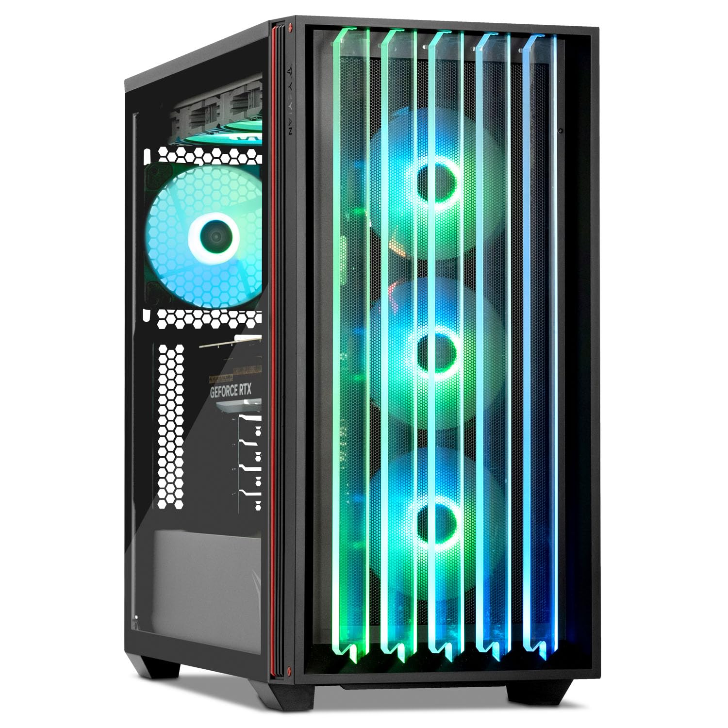YEYIAN Mirage S Gaming PC Desktop Intel Core Ultra 9 285K 5.7GHz, RTX 5080 16GB GDDR7, 32GB DDR5 6000, 2TB NVMe Gen4 SSD, Z890 MB, AIO 360mm, 850W 80+ Gold, Win 11 Home