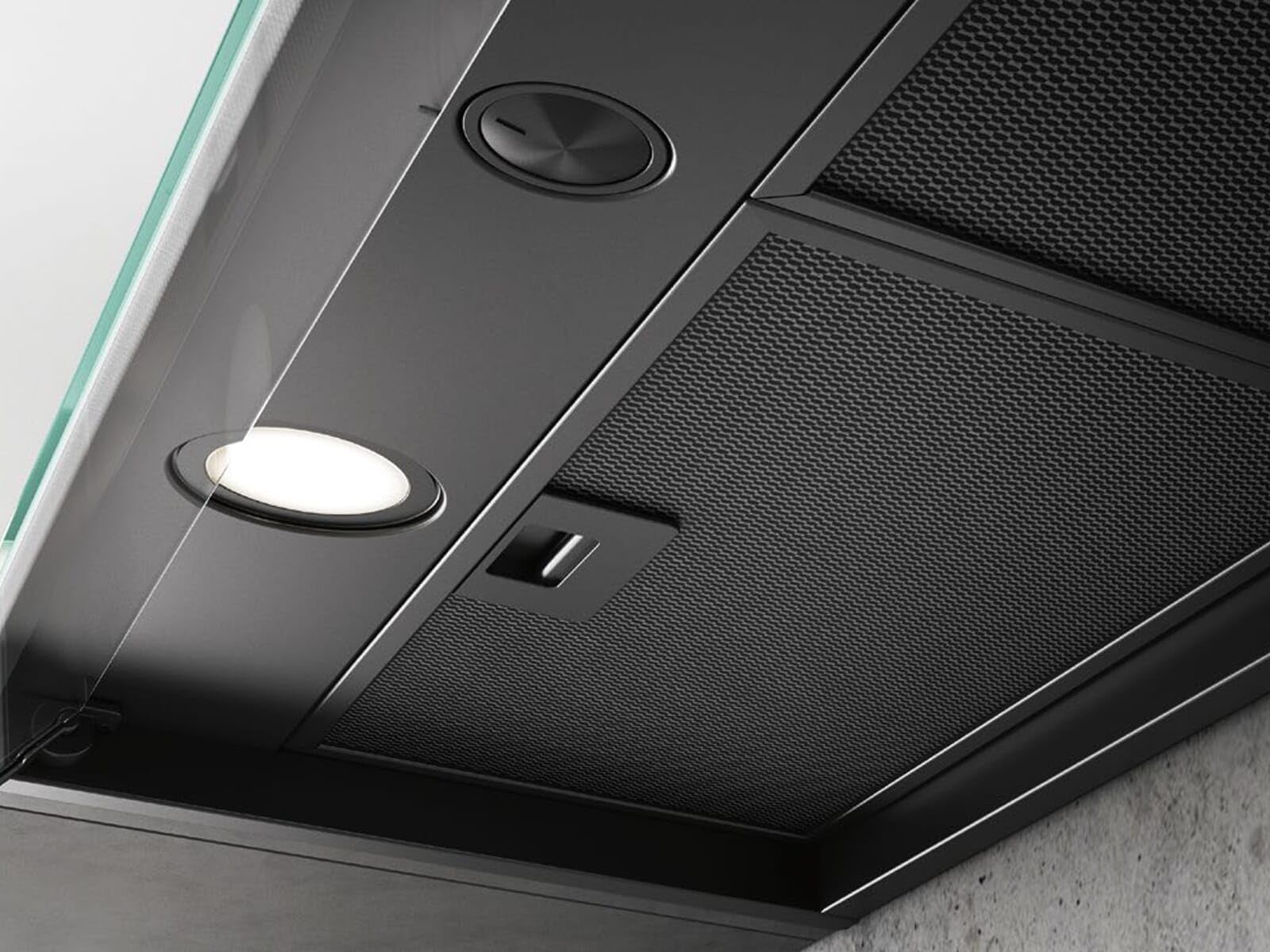 ELICA BOXIN LX/BL MAT/A/60 Cappa incasso aspirapolvere ILL. LED 620 m/h3 PRF0172166