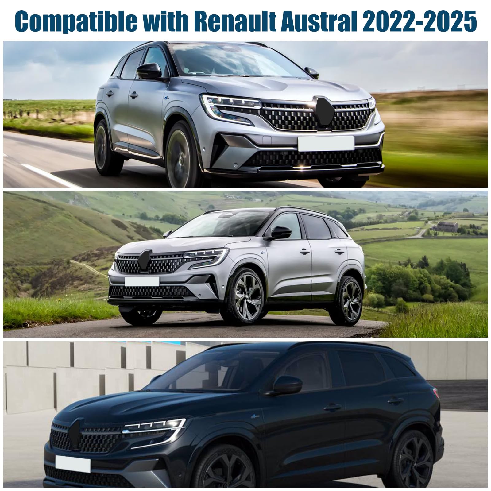 Parasole Auto Parabrezza Interno per Renault Austral 2022-2026 | Parasole per Parabrezza Anteriore, Pieghevole Blocca i Raggi UV Sun Visor Protector