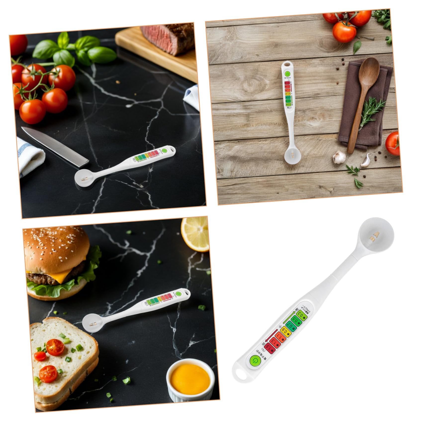 Testeur LED Alimentaire Électronique Salinité à Affichage