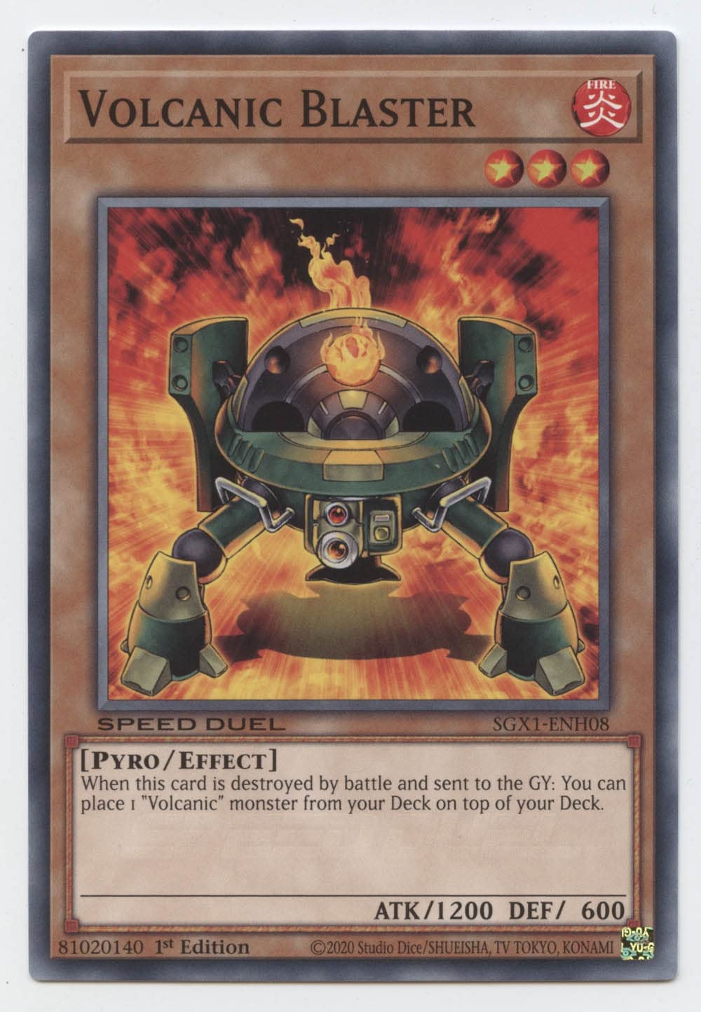 yugioh volcanic deck 2020 Yu-Gi-Oh! Saga of Blue-Eyes White Dragon Structure Deck Display Box (D –  Rotterdam Comics main image 1