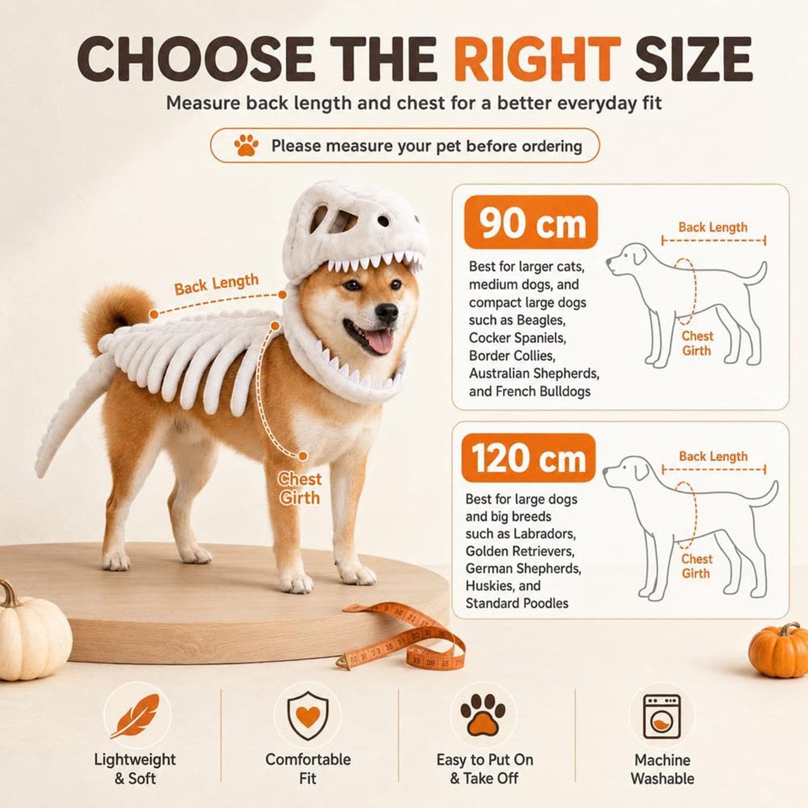 Costume Halloween Da Scheletro Per Cani Vestiti Divertenti Cosplay | Costumi Divertenti Per Cani Per Spettacoli Festival Teatro Esibizioni Feste Vacanze Ballo Maschera Cospl